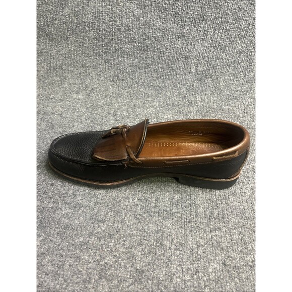 Allen Edmonds NASHUA Loafer 13 D Black Brown $325 - Picture 7 of 8